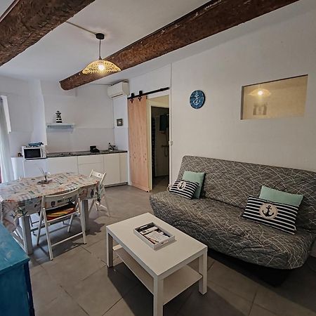 Appartement Joli T2 Ambiance Nautique Climatise Et Bien Situe à Marseillan  Extérieur photo